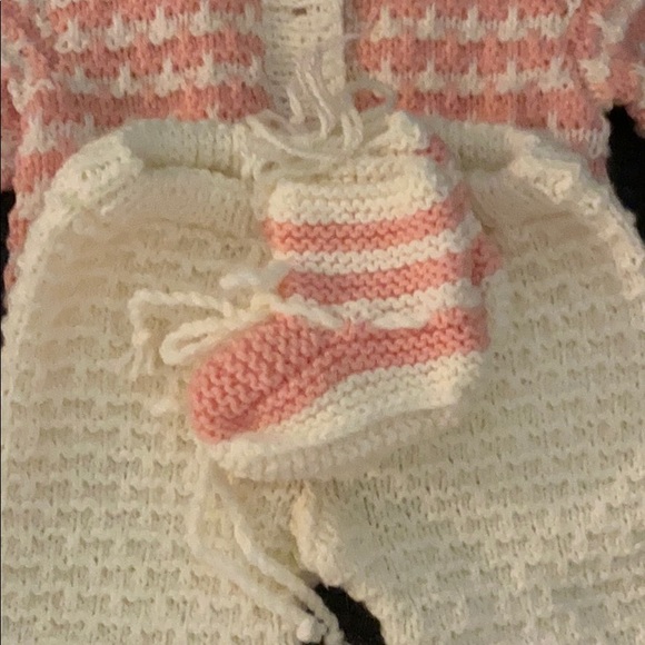 Baby Girl Knitted 2 Piece - Set - Picture 2 of 3